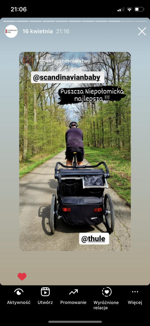 THULE Chariot Sport 2 – Przyczepka rowerowa dla dziecka – Midnight Black – Hamaczek dla niemowląt
