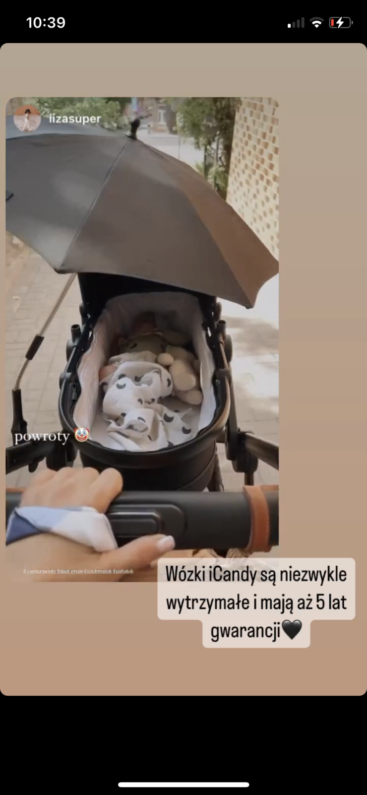 iCandy – Wózek głęboko spacerowy Peach 7 black