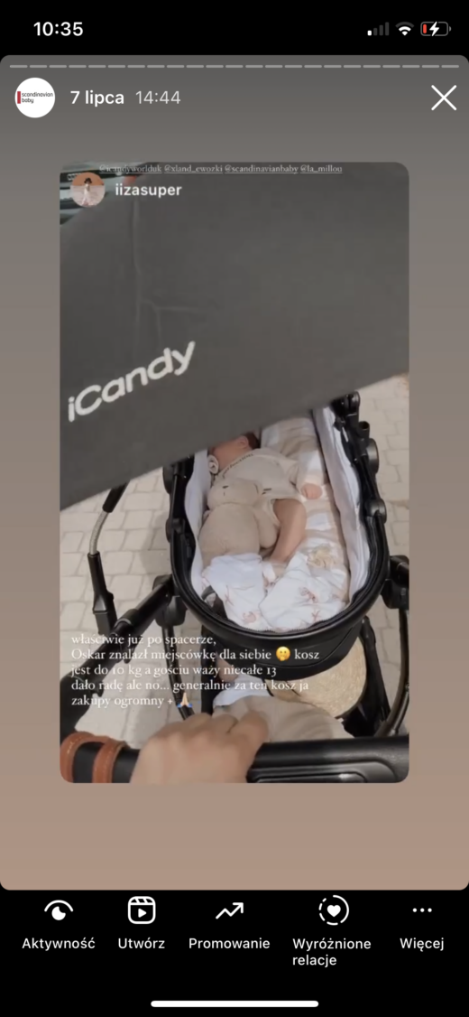 iCandy – Wózek głęboko spacerowy Peach 7 black