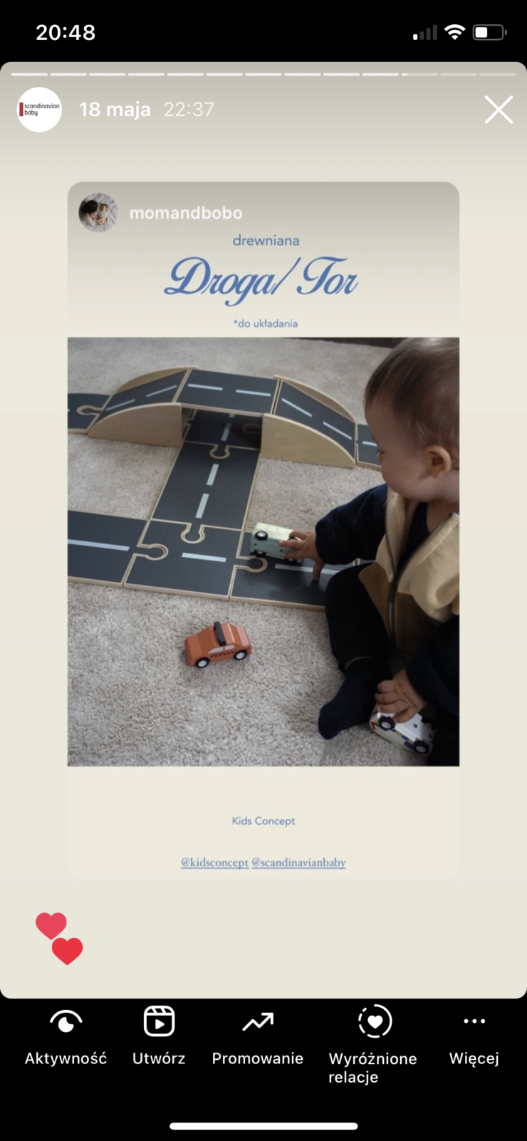 Kid’s Concept – Zestaw samochodzików (3szt) AIDEN – Tor samochodowy AIDEN