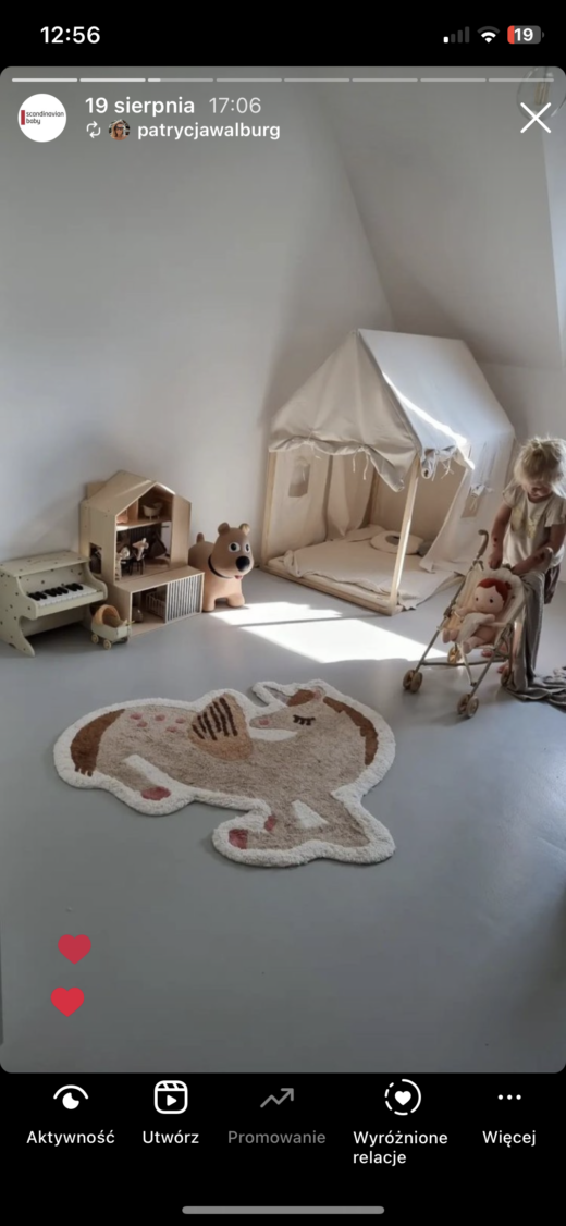Kid's Concept - Namiot domek do zabawy white - Składana mata do zabawy, biała