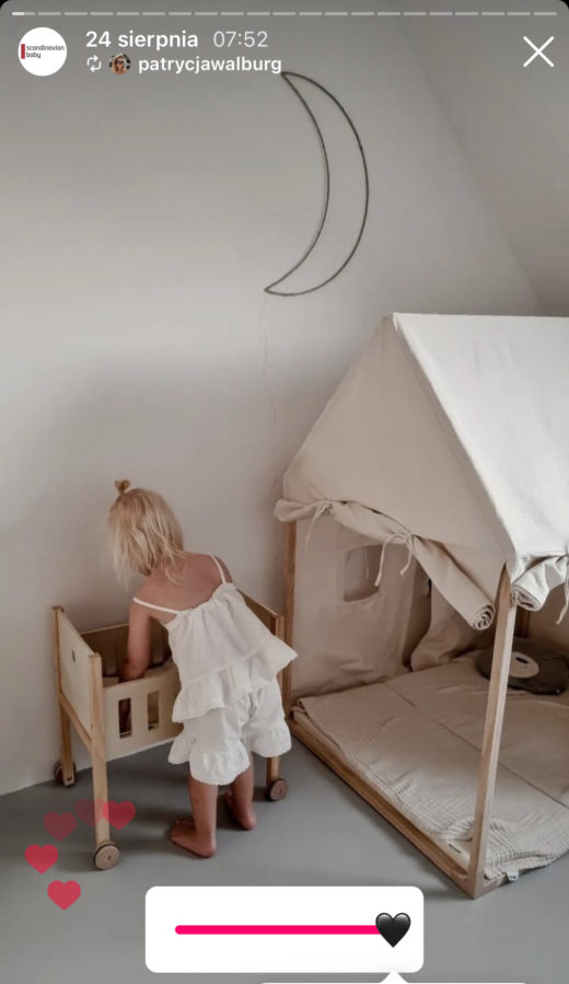 Kid’s Concept – Namiot domek do zabawy white – Składana mata do zabawy, biała