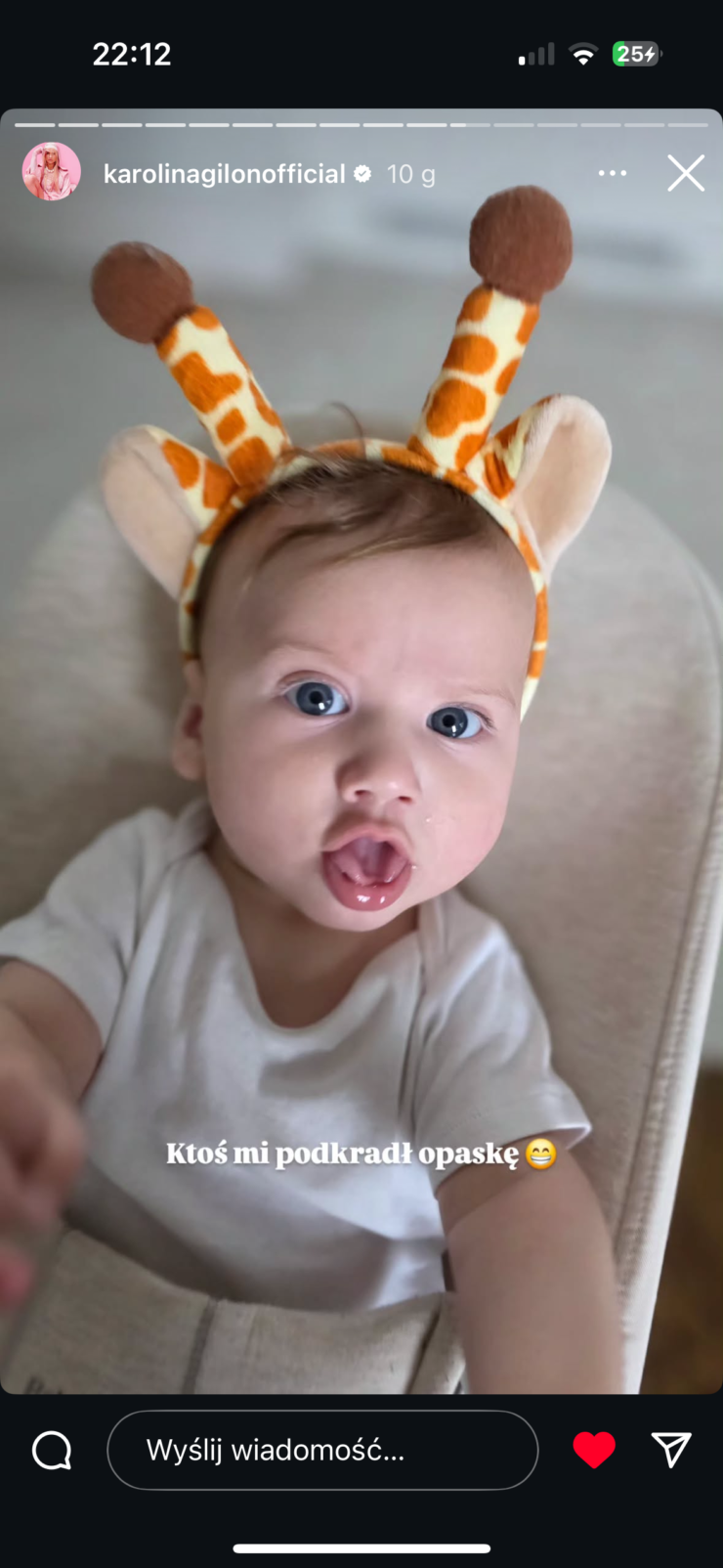 Leżaczek Babybjorn jasny beż