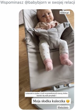 leżaczek babybjorn