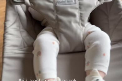 leżaczek babybjorn petal quilt