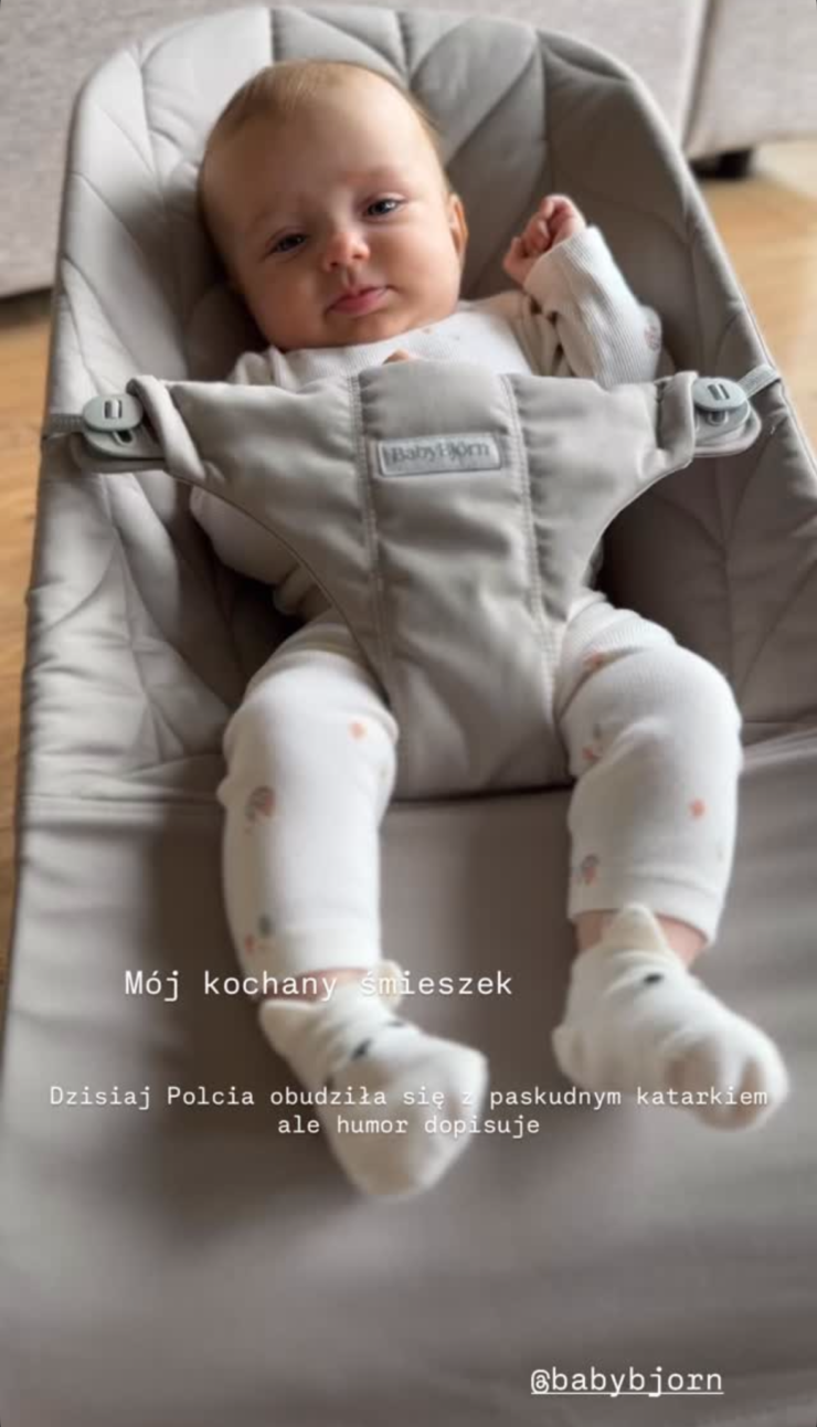 leżaczek babybjorn petal quilt