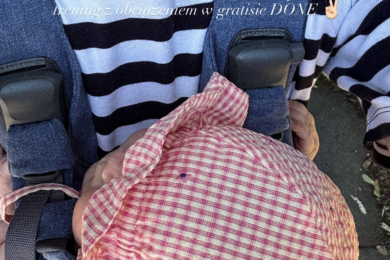 nosidełko babybjorn harmony niebieski melanż
