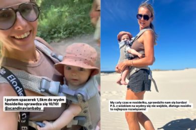 harmony szary beż nosidełko babybjorn