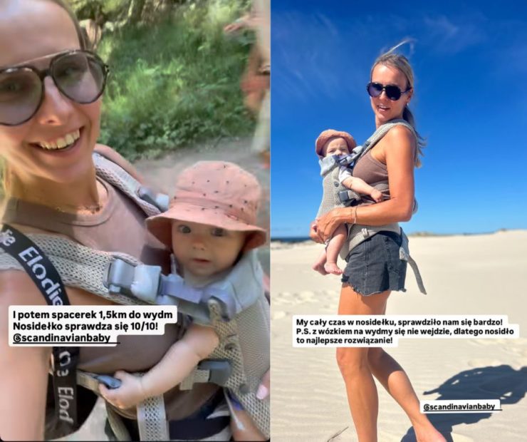 harmony szary beż nosidełko babybjorn