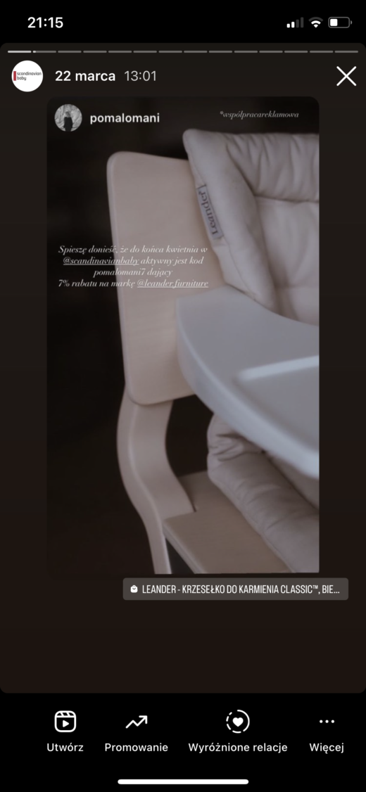 LEANDER - krzesełko do karmienia CLASSIC™, bielone