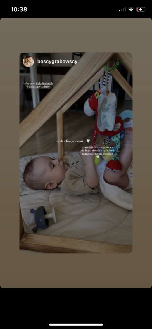 Elodie Details – House of Elodie – Baby Gym – Stojak edukacyjny – House of Elodie – Zabawki do Baby Gym