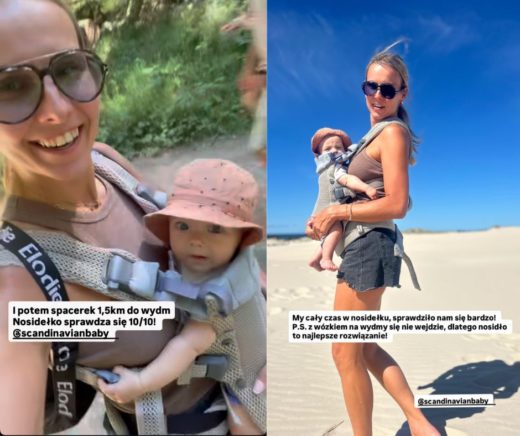 harmony szary beż nosidełko babybjorn