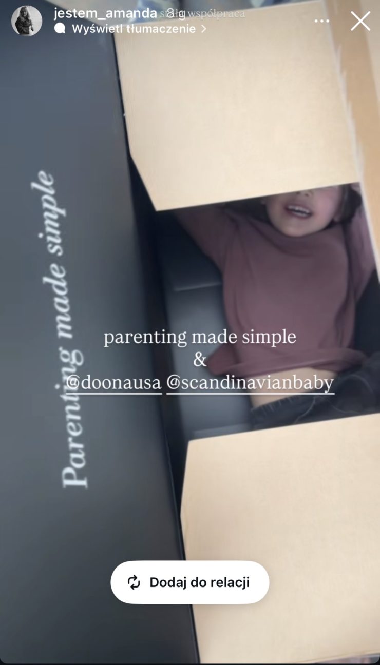 pudełko doona x parenting made simple