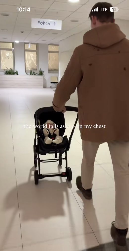 wyjście ze szpitala z noworodkiem