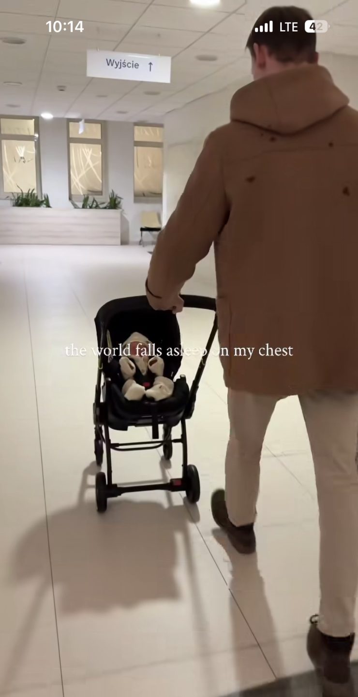 wyjście ze szpitala z noworodkiem