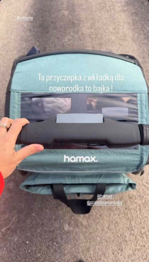 hamax cocoon podwójny