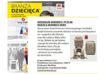 nosidełko minimeis i plecak minimeis hero